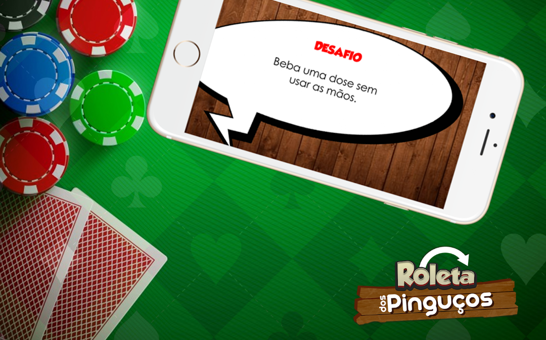 Tela do app — roleta